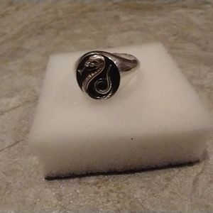 Sterling Silver Slytherin Ring